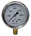 Ultimate Washer UW16-PW173B Pressure Gauge & Adaptor for Pressure Washers, Stainless Steel, 6000 PSI Rated