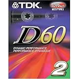 TDK IEC I/Type 1 D60 Dynamic Performance 60-Minute