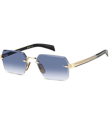 NWT David Beckham DB 7019/S-06LB KU Rectangle 55mm Sunglasses Amazon.com : Sunglasses DAVID BECKHAM Db 7019 /S 06LB  main image 3
