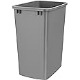 Rev-A-Shelf 35 Quart Waste Bin, Silver