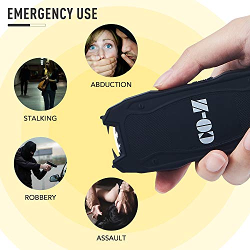 COZ 500,000V Mini Taser Stun Gun Highly Portable Ultrapowerful USB
