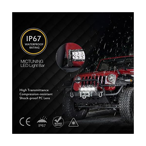 MICTUNING-02-series-72W-120W-LED-Light-Bar-combo-spot-flood-light-Off-Road-SUV-ATV-UTV-Jeep-WITH-WIRING-HARNESS