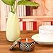 Scented Candles Lavender, Lilac, Lotus and Rose Strongly Scented Candles, 100% Natural Soy Wax Candle Use for Aromatherapy, Weddings, Travel Tins, Gift (4 Packs Lavender Lilac Lotus&Rose)