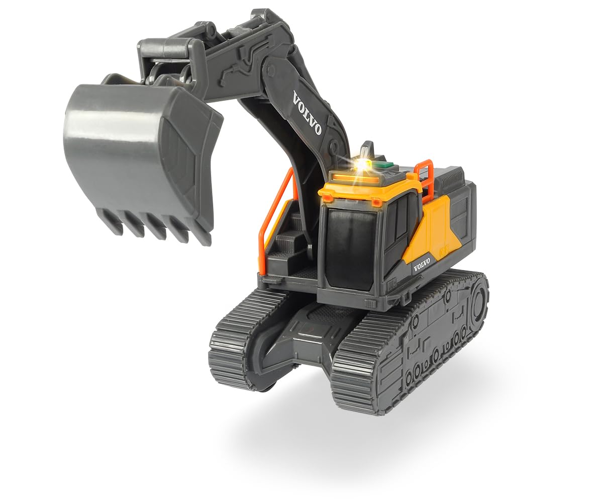 Dickie Toys VOLVO TRACKED EXCAVATOR LIGHTS & SOUNDS TOY VEHICLE
