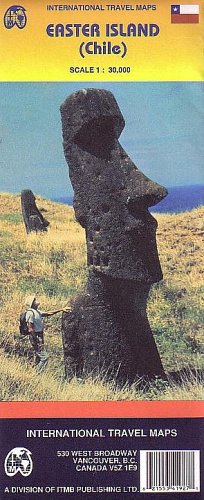 Easter Island (Chile) 1:30,000 Visitor's Map (International Travel Maps) by ITM Canada