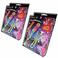 12 Rockets Micro X Copter MXC Rockets Bundle Pack 12 Rockets & Real Slingshots Built in LED Lights & Whistle Happy Thanksgiving Black Friday Cyber Monday