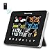 SMARTRO SC62 Wireless Indoor Outdoor Thermometer, Weather Station Color Large Display, Room Hygrometer Temperature and Humidity Monitor Gauge