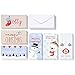 Christmas Greeting Cards with Money Envelopes for Cash (3.5 x 7.25 In, 36 Pack)