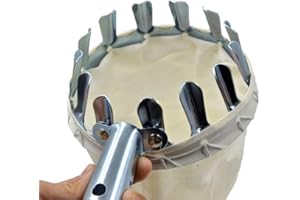 Fruit Picker Head Basket or Fruit Picking Tools Fruits Catcher for Harvest Picking Apple Citrus Pear Peach Metal Fruit Picker