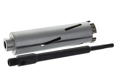 Diamant Bohrkrone SDS-plus lang (200mm) Aufnahme Nutzlänge 180 mm Ø 52 mm Betonbohrkrone Kernbohrer