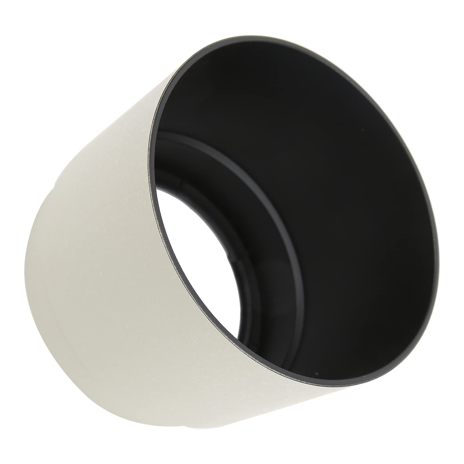 Annadue Camera Lens Hood,ET-74 Replacement Lens Hood,Reversible Camera Lens Hood Shade Protector for EF 70-200mm f/4L IS USM Lens,White