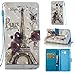 Galaxy J7 V Case / Galaxy J7 Perx Case / Galaxy J7 Sky Pro / J7 Prime / Galaxy Halo / J7 2017 Case, Lightweight PU Leather Wallet Case Kickstand Flip Cover with Credit Card Slot Birthday Gift -Tower