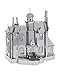 Disney Parks Haunted Mansion 3D Metal Earth Model Kit Disneyland