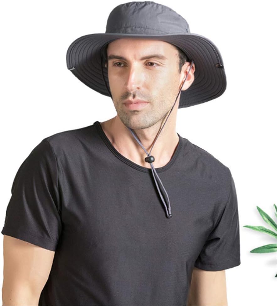 Casarkiya Outdoor Bucket Mesh Hat Summer UV Protection Sun Cap Boonie Fishing Hat