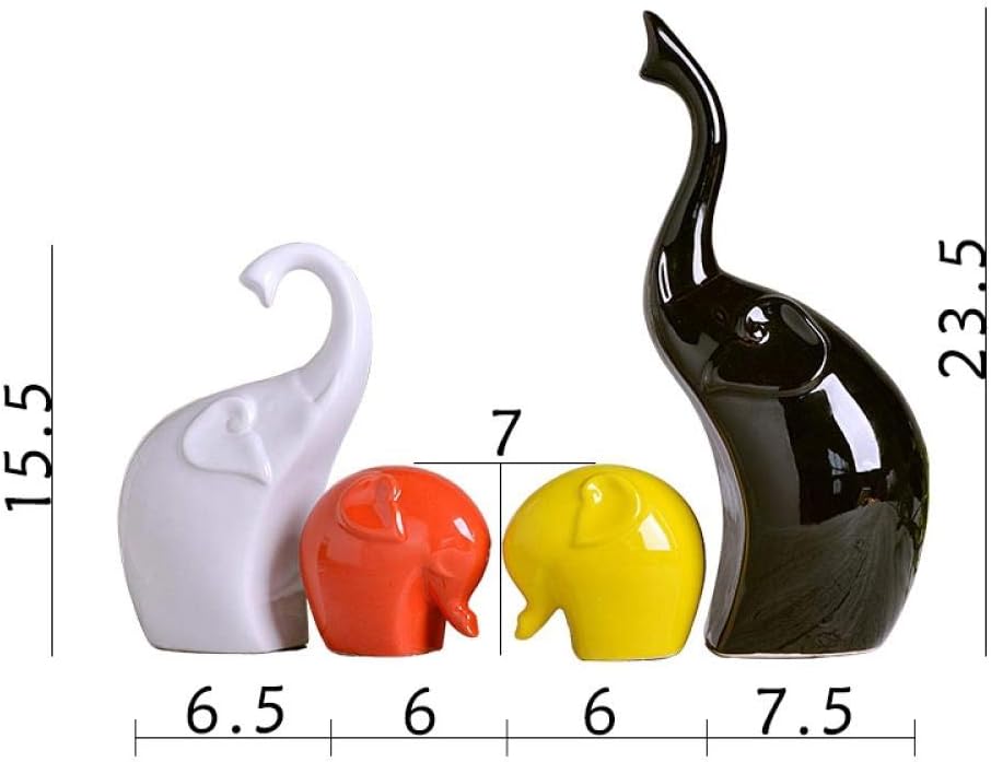 Cerámica Resumen Moderno Elefante Decoración Artesanía Decoración Del