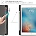 ZtotopCase Case for iPad 9.7 Inch 2018/2017 (6th/5th Generation)/Air 2/Air 1, Ultra Thin Soft TPU Back Cover Protective Case with Apple Pencil Holder, Automatic Sleep/Wake, Black