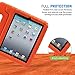 HDE Case for iPad 2 3 4 - Kids Shock Proof Heavy Duty Impact Resistant Protective Cover Handle Stand for Apple iPad 2nd 3rd 4th Generation Tablet (Orange)