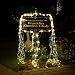 SKYFIRE Solar Powered Twinkle Fairy Lights, 10 Strands 200 LEDs Waterproof Timbo String Lights Decorative Silver Wire Vine Solar Lights for Outdoor, Garden, Christmas Tree primary