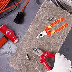 WEDO 7-Inch Insulated Linesman Pliers, VDE