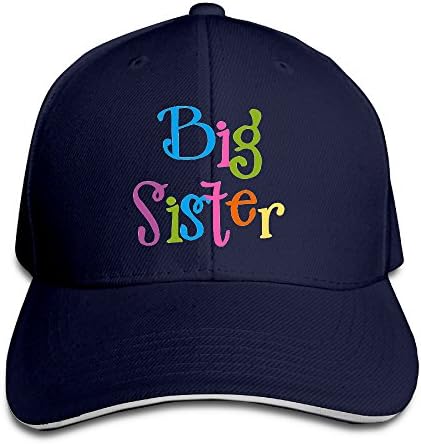 Pizhou Men's Adjustable Cotton Big Sister Baseball Cap Hat Navy