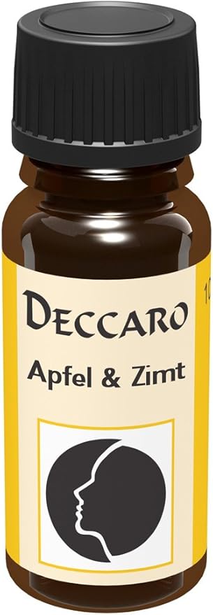 DECCARO Aroma Oil Manzana y Canela, 10 ml (Aceite de Perfume)