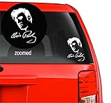 Elvis Presley The King - Vinyl Decal Sticker Vinyl For Car, Wall Laptop Ipad, Macbook, Bike, Music Instruments, Motorcycle Removable Decorative (5.5