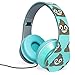 New Poop Emoji fathead smiley foldable headphones