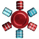 Ochine Anti-Anxiety Ceramic Bearings Hand Spinner Focusing Fidget Toys 3D Figit Premium Quality EDC Focus Toy for Kids Adults Stress Reducer Relieves ADHD Boredom Killing Time Great Gift (4)