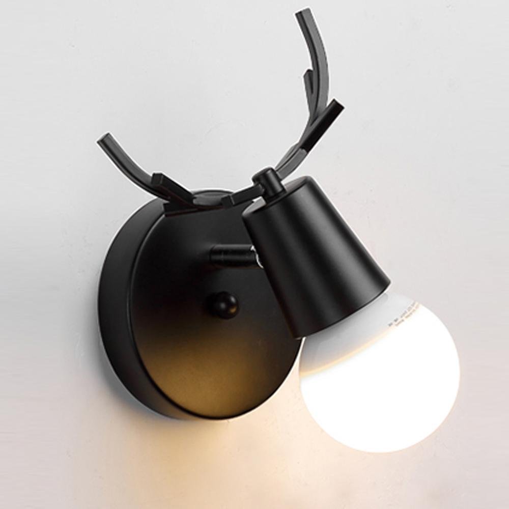 Industrielle Moderne Wandleuchte Iro Malen Antlers Wandlampe Glas