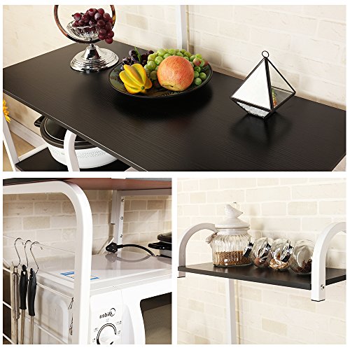 3 Multi+Functional+Kitchen+Microwave+Workstation+172+BK