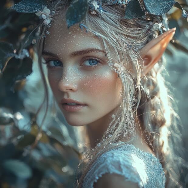 COOLJOY COOLJOY Cosplay Fairy Pixie Elf Ears Accessories Halloween Party Anime Party Costume Accessories Cosplay