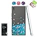 Sony Xperia XA1 Ultra Case with HD Screen Protector for Girl Woman, Atump Cute Glitter Series Quicksand Liquid Sparkle Bling Clear Soft Case for Sony Xperia XA1 Ultra Blue