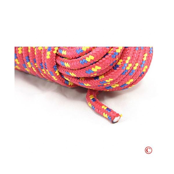 38-x-100-Diamond-Braided-Polypropylene-Rope-Multi-Color-Various-Red-Yellow-Green-or-Blue-High-Visibility-Lightweight-Floats-Mold-Resistant