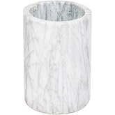 Kota Japan White Marble Stone Wine and Champagne Bottle Chiller Cooler - 7" X 5" | Elegant Kitchen Utensil Holder | Must Have Wine Chiller for Your Home | Impress Your Guests at Next Party or Event!