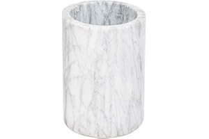 Kota Japan White Marble Stone Wine and Champagne Bottle Chiller Cooler - 7" X 5" | Elegant Kitchen Utensil Holder | Must Have Wine Chiller for Your Home | Impress Your Guests at Next Party or Event!