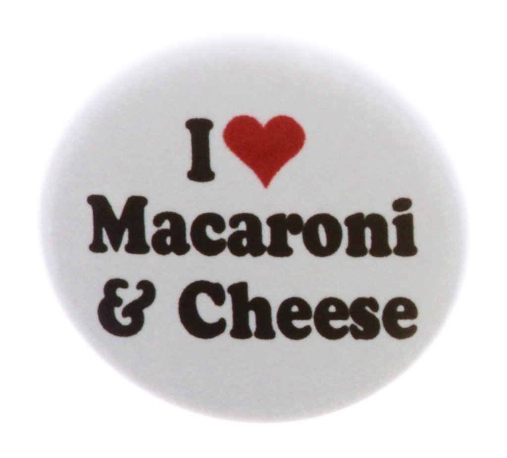 I Love macarrones y queso 2,25 imán de