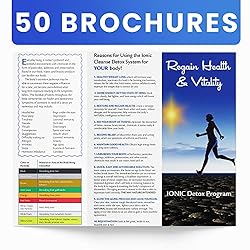 100 Color Tri-fold Brochures to Promote Ion Spa Chi