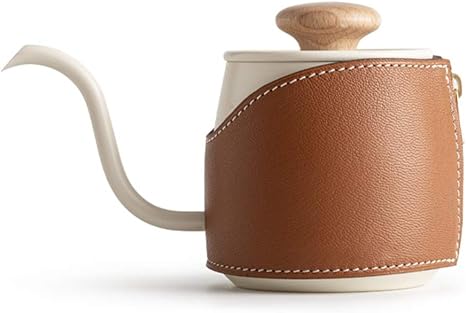 Amazon ドリップケトル 小型ポータブルコーヒーケトルステンレス鋼耐熱ハンドパンチコーヒーケトル 業務用 ホーム オフィス用 Color White Size 16x10cm ドリップポット オンライン通販