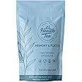 Memory & Focus Tea Blend: Gotu Kola, Eleuthero Root, Ginkgo, Ho Shou Wu, Peppermint, Damiana, Calendula, Lemongrass, Licorice Loose Leaf 2oz Brain Booster for Better Memory & Focus