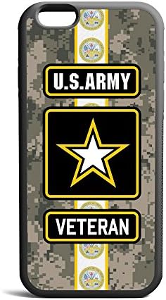 CodeiCases Compatible Case Cover with US Army Veteran Digital Camo Design for iPhone 6 Plus/6s Plus