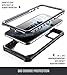 iPhone 11 Pro Max Case, Poetic Full-Body Hybrid Shockproof Ruggec Clear Bumper Cover, Built-in-Screen Protector, Guardian Series, Case for Apple iPhone 11 Pro Max (2019) 6.5 Inch, Black/Clear