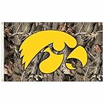 Iowa Hawkeyes 3 Ft. X 5 Ft. Flag W/Grommets - Realtree Camo Background
