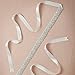 Remedios Embellished Satin Sash Bridal Wedding Belt for Women,Ivory