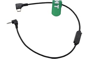 HangTon Record Control Cable for DJI RS2/3/4 Pro, Focus Pro Grip to Sony CineAltaB FX9 FX6, Canon C80, BMD URSA Mini Pro, Pan