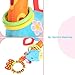 JAMSWALL Plush Giraffe Animal Baby Plush Toy Developmental Interactive Toy Infant Baby Development Soft Giraffe Animal Handbells Rattles Handle Toys Crib, High Chair Interactive Playing