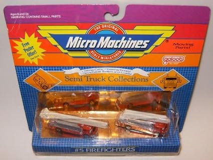 micro machines fire truck