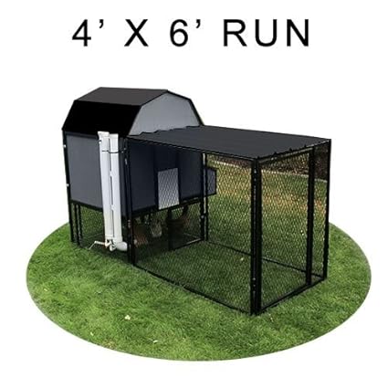 Amazoncom Cove Products 4 X 6 Run W4 X 4 Modern Barn Coop