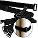 30 Pcs 20 by 1 Black Cable Ties Wire Cord Straps Reusable Hook Loop