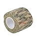 AIRSSON 5 Roll Camouflage Tape Cling Scope Wrap Camo Stretch Bandage for Gun Rifle Shotgun Camping Hunting 2