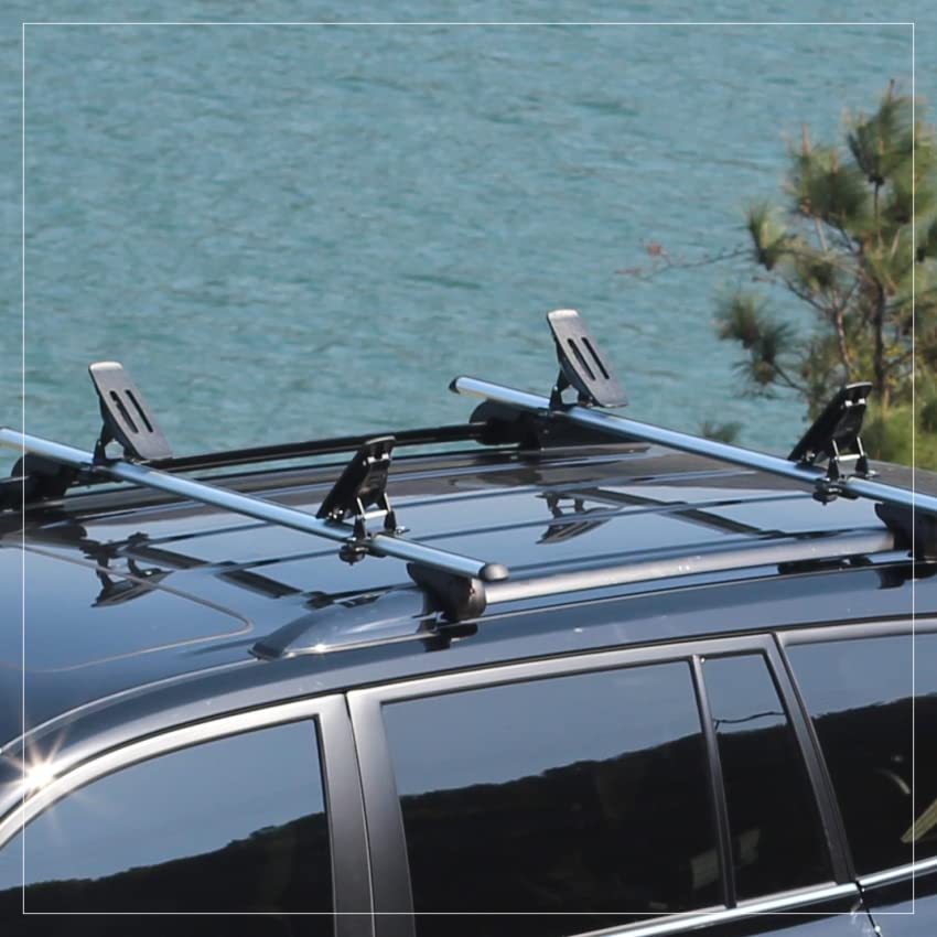 Onefeng Sports 135LB Kayak Saddle, Aluminum Rustless Kayak Roof Rack